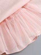 Off-Shoulder Pink Satin Midi Dress H6292