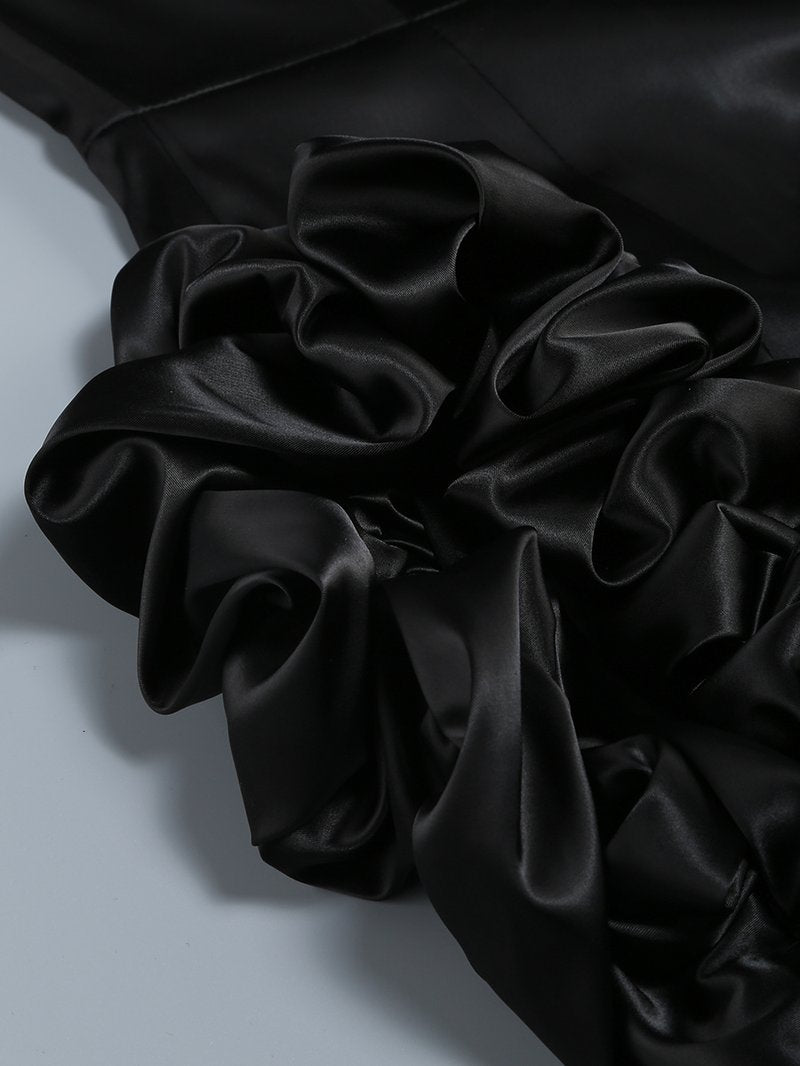 Off Shoulder Ruffle Mini Dress H6328