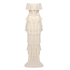 Off-Shoulder Ruffle Tiered Gown H6282