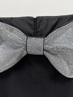 Off-Shoulder Sequin Bow Gown H6686