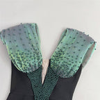 Off Shoulder Sequin Mermaid Gown H6828