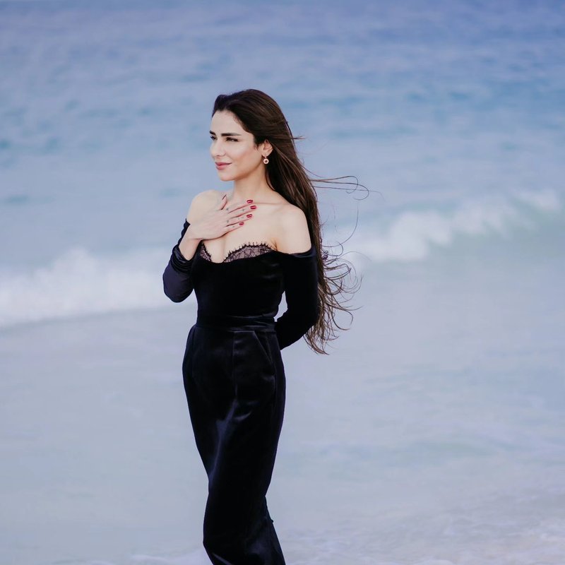 Off-Shoulder Velvet Midi Dress H6122