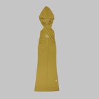 Olive Draped One-Shoulder Maxi Dress H6008