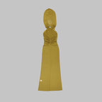 Olive Draped One-Shoulder Maxi Dress H6008