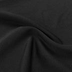 One Shoulder Draped Black Jumpsuit H6068