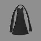 One Shoulder Draped Gown H6443