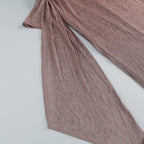 One Shoulder Draped Green Gown H6343