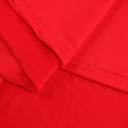 One Shoulder Draped Red Maxi Dress H6702