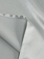 One Shoulder Draped Satin Midi Dress H6185