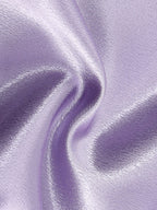 One Shoulder Draped Satin Midi Dress H6185