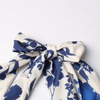 One Shoulder Floral Ruffle Maxi Dress H6272