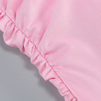 One Shoulder Pink Satin Maxi Dress H6650