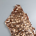 One Shoulder Sequin Asymmetrical Dress H6171