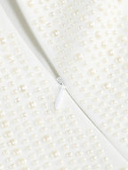 Pearl Embellished Mini Bodycon Dress H6301