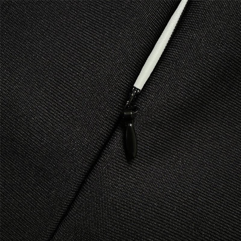 Pearl Trim Halter Long Sleeve Maxi Dress H6535