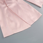 Pink Blazer Sheer Gown Dress H7066