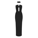 Pink Cutout Mermaid Bandage Dress H4948