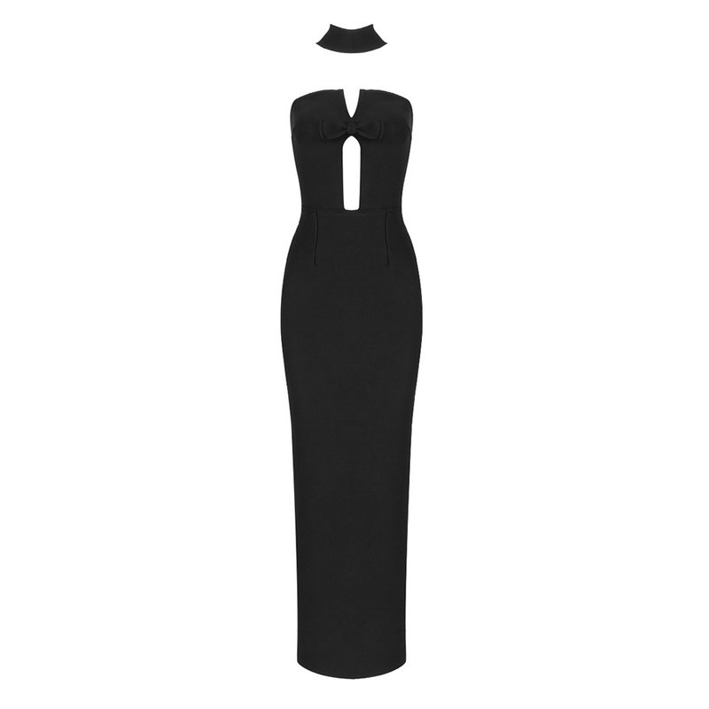 Pink Cutout Mermaid Bandage Dress H4948