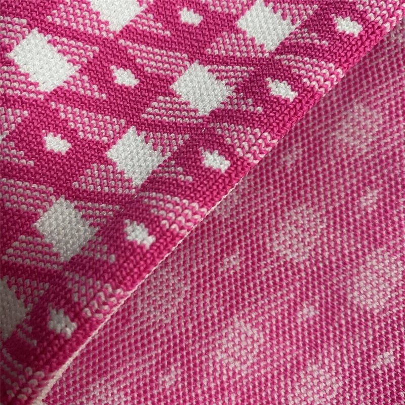 Pink Houndstooth Cutout Blazer Set H6146