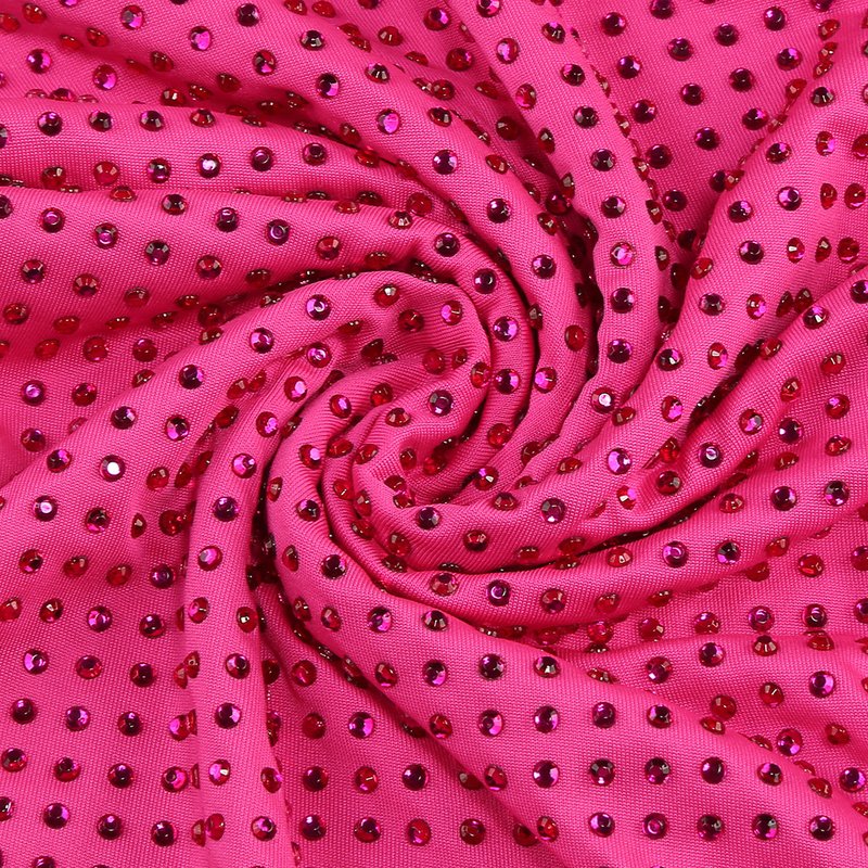 Pink Ruched Halter Midi Dress H6263