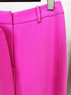 Pink Tuxedo Suit with Crop Jacket H6367