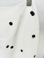 Polka Dot Two-Tone Suit Set H6375