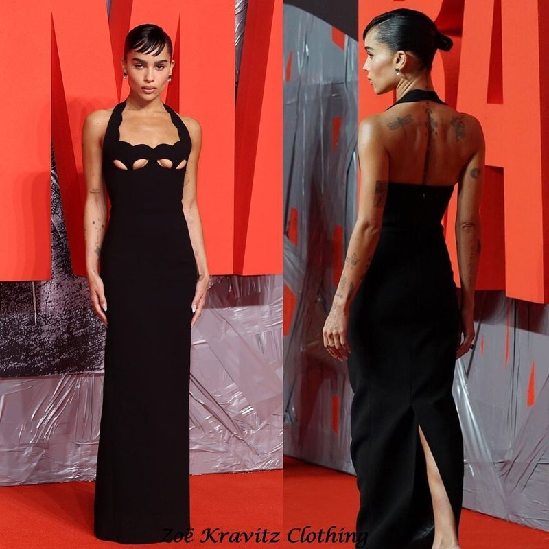 Red Cutout Halter Maxi Dress H4741