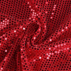 Red Sequin Cutout Midi Dress H6336