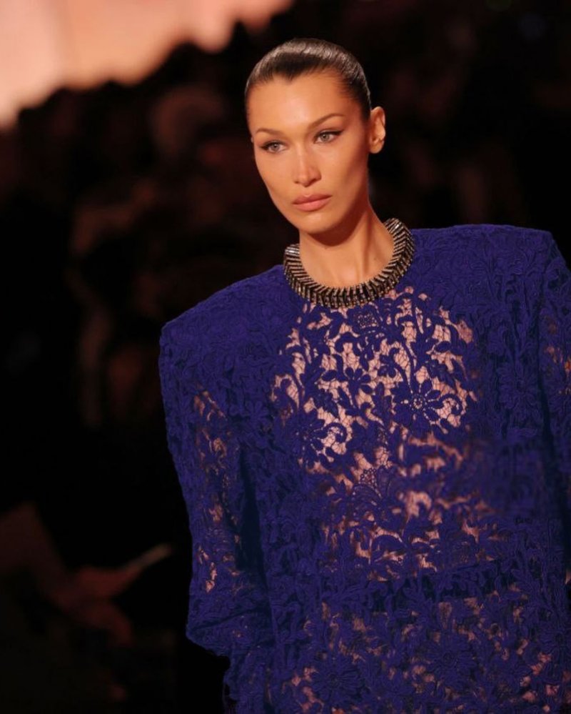 Royal Blue Lace Sheath Dress H6991