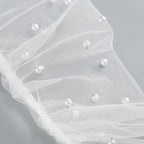 Ruched Halter White Mermaid Gown H6649