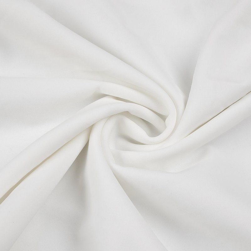 Ruched One-Shoulder White Midi Dress H6383