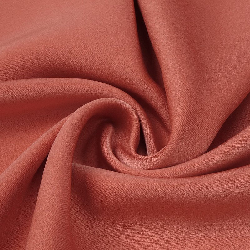 Ruffled Asymmetrical Satin Skirt H7027