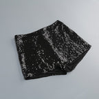 Sequined Asymmetric Split Maxi Dress H6565