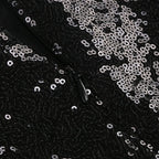 Sequined Asymmetric Split Maxi Dress H6565