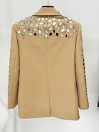 Sequined Blazer Shorts Set H6478