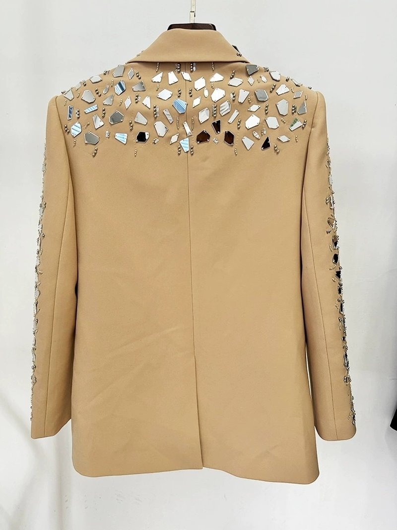 Sequined Blazer Shorts Set H6478