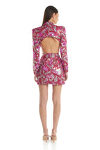 Sequined Floral Blazer Mini Dress H6250