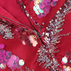Sequined Floral Blazer Mini Dress H6250