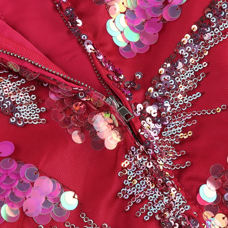Sequined Floral Blazer Mini Dress H6250