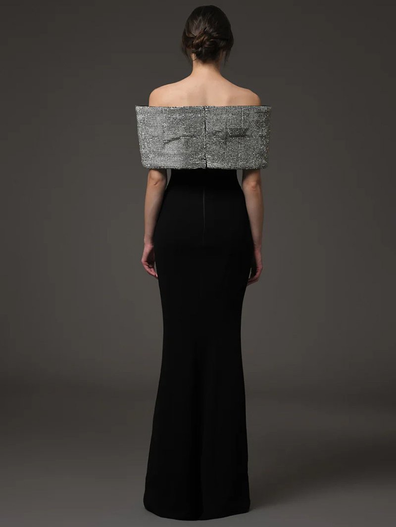 Sheer Knit Sleeveless Maxi Dress H6613