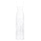 Sheer Lace Mermaid Wedding Gown H6785