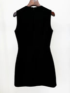 Sleeveless Embellished Butterfly Mini Dress H6630