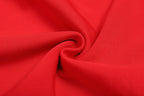 Sleeveless Feather Trim Satin Midi Dress H4805