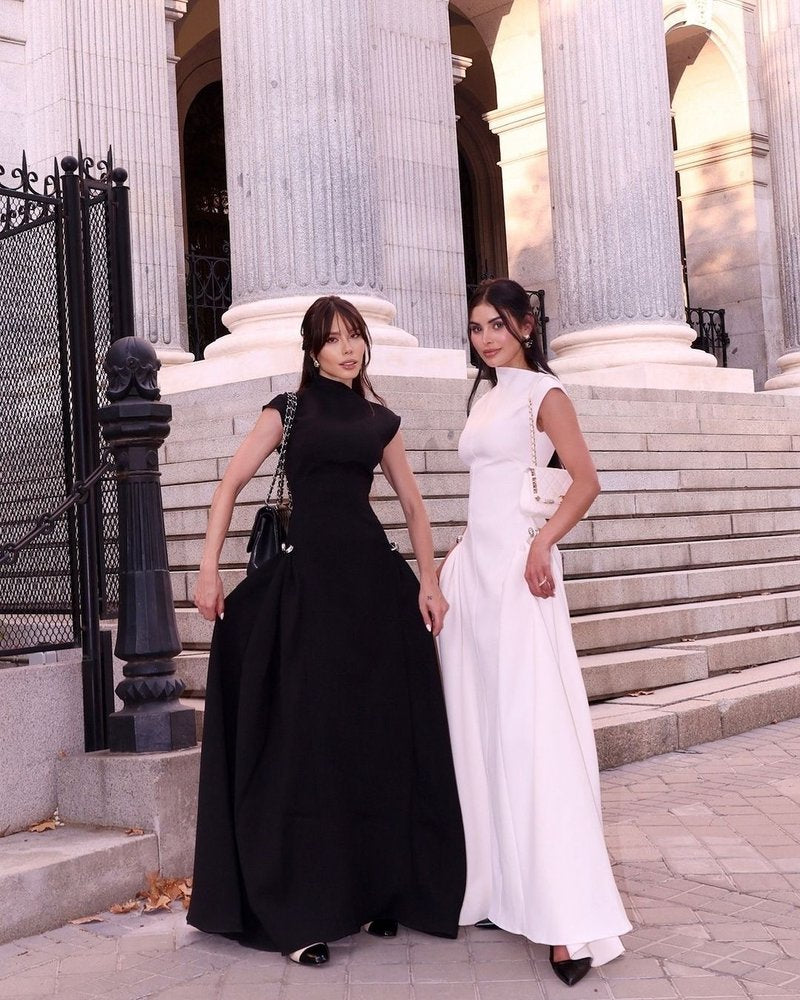 Sleeveless High Neck Maxi Dress H6614