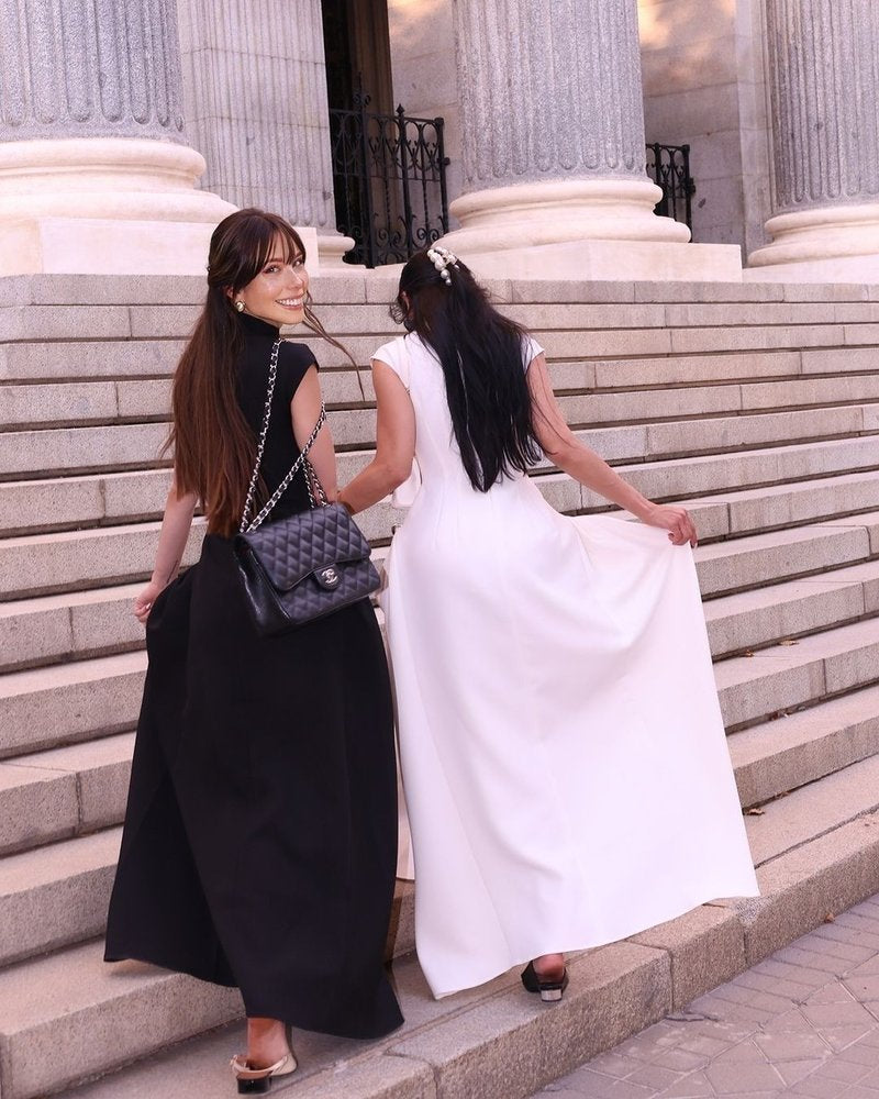 Sleeveless High Neck Maxi Dress H6614