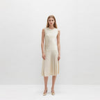 Sleeveless Knit Midi Dress H6698