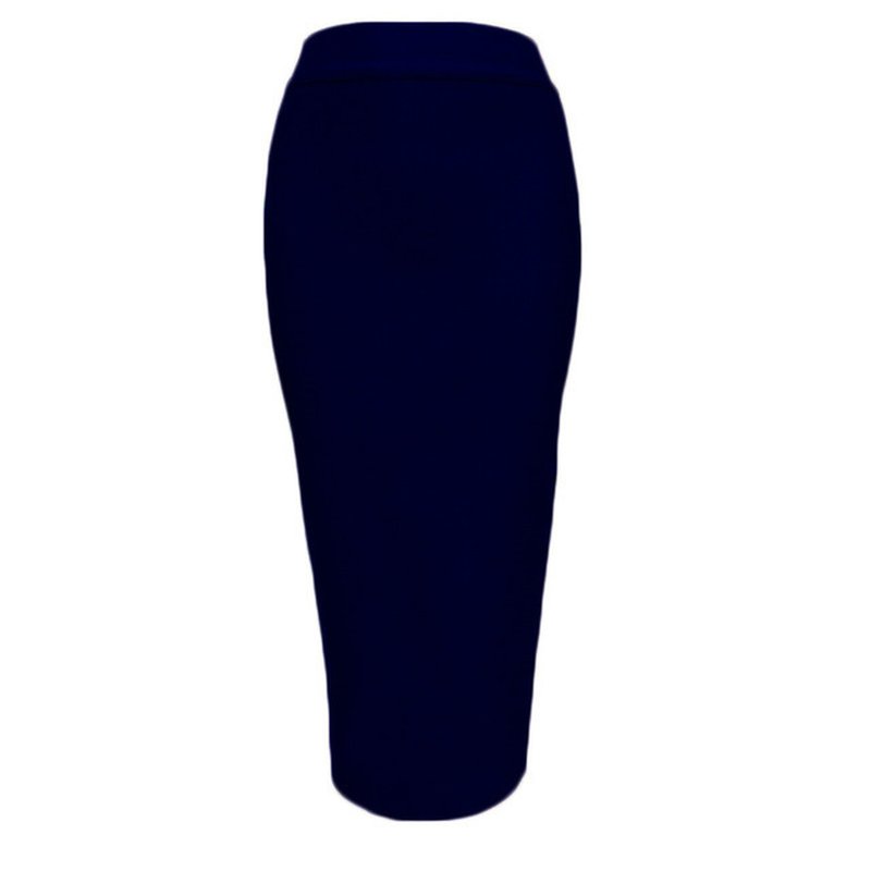 Solid Color Pencil Skirt Set H240