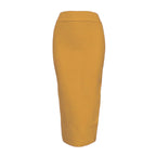 Solid Color Pencil Skirt Set H240