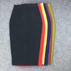 Solid Color Pencil Skirt Set H240