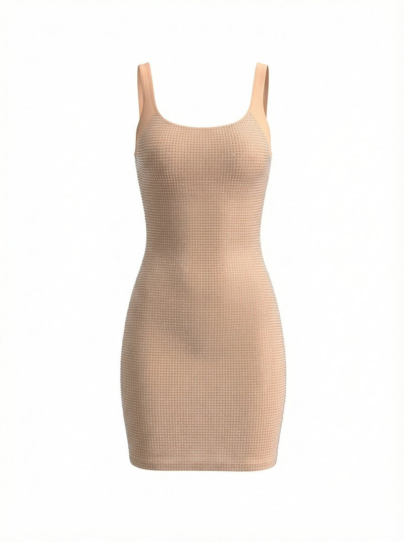 Sparkle Beaded Mini Bodycon Dress H7060